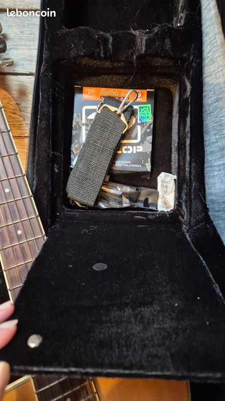 Guitare acoustique Aria AF 20 3/4 + étui + sangles (image 13)