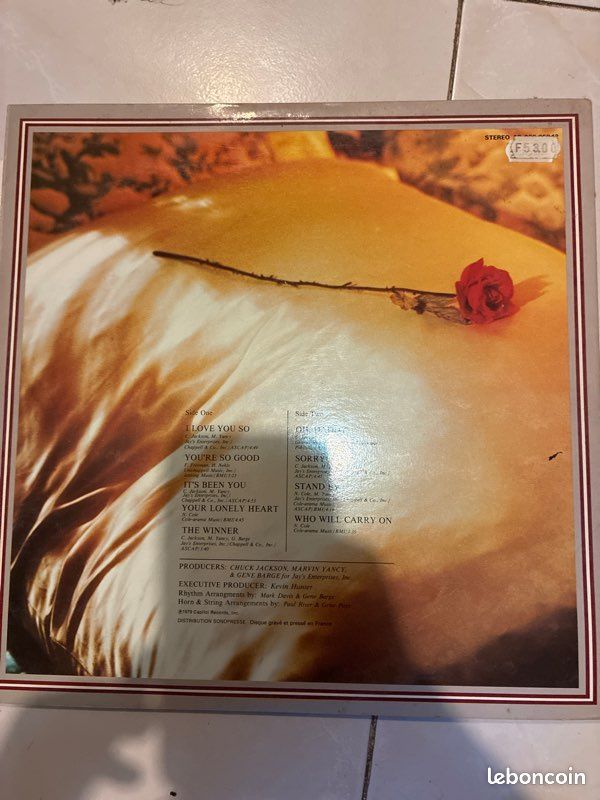 Vinyle 33T Natalie Cole – I Love You So (1979, Capitol) (image 2)