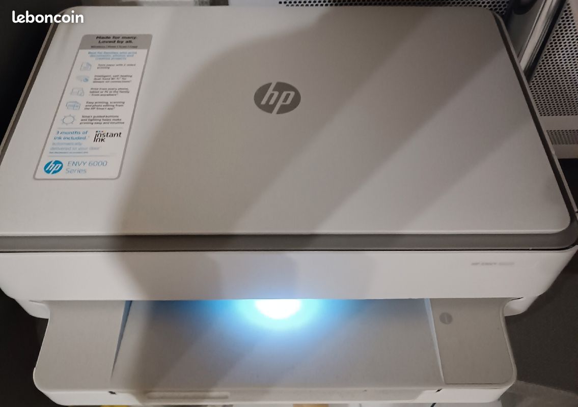 HP Envy 6020 (Rarement utilisé) parfait état (image 1)