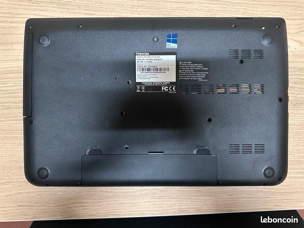 Écran LED 17.3 Pouces Pour Toshiba Satellite C70D-A-10K - Neuf, Résolution 1600x900
