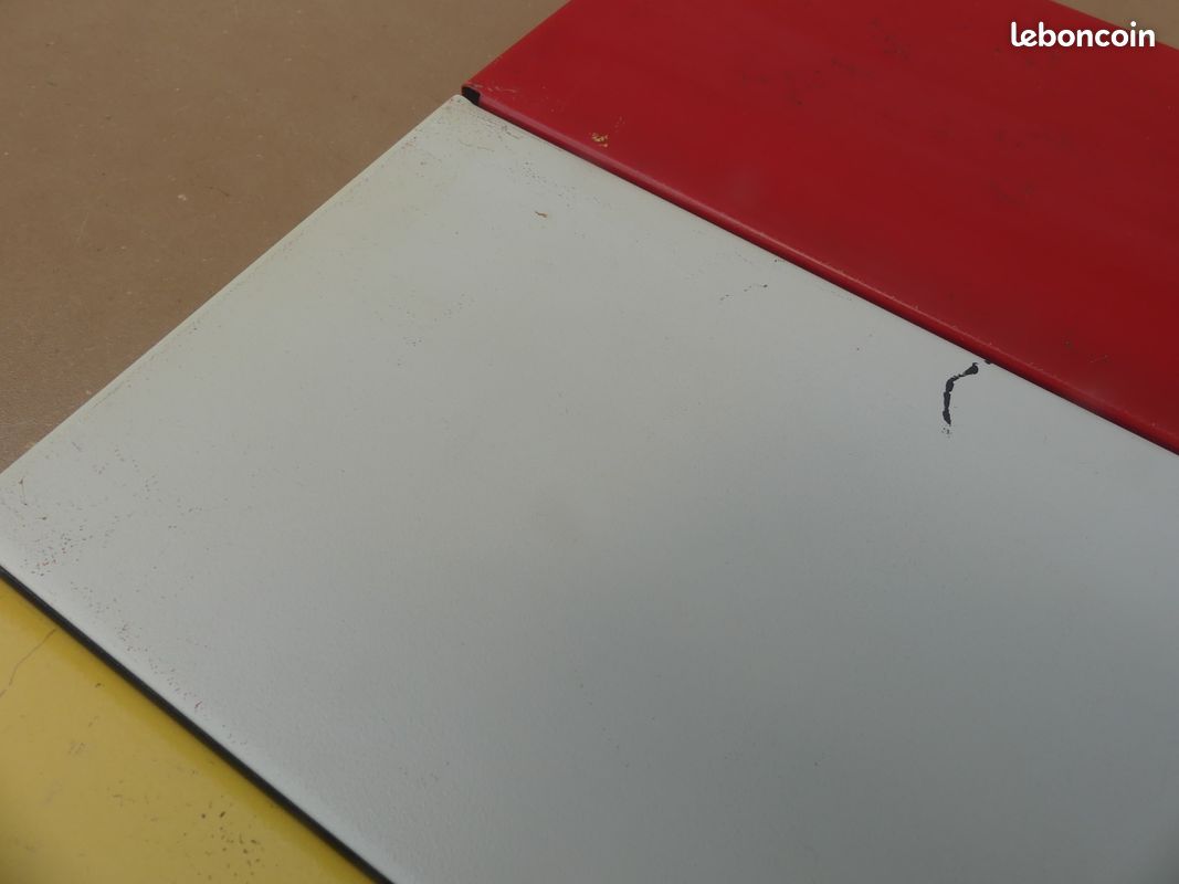 Étagère TOMADO HOLLAND STRING vintage tôle rouge jaune blanc modulable déco cuisine #2 (image 15)