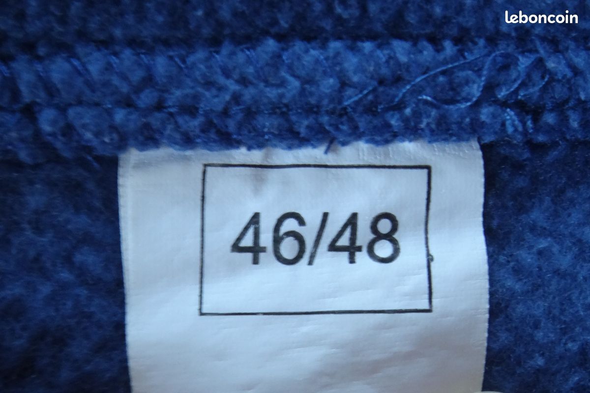 Polo bleu Taille 46-48 (image 3)