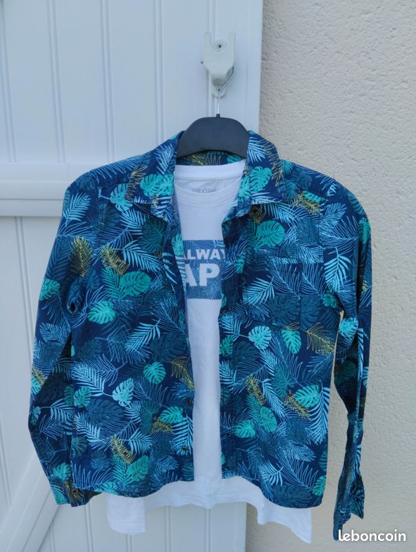 Ensemble t shirt/ chemise (image 1)