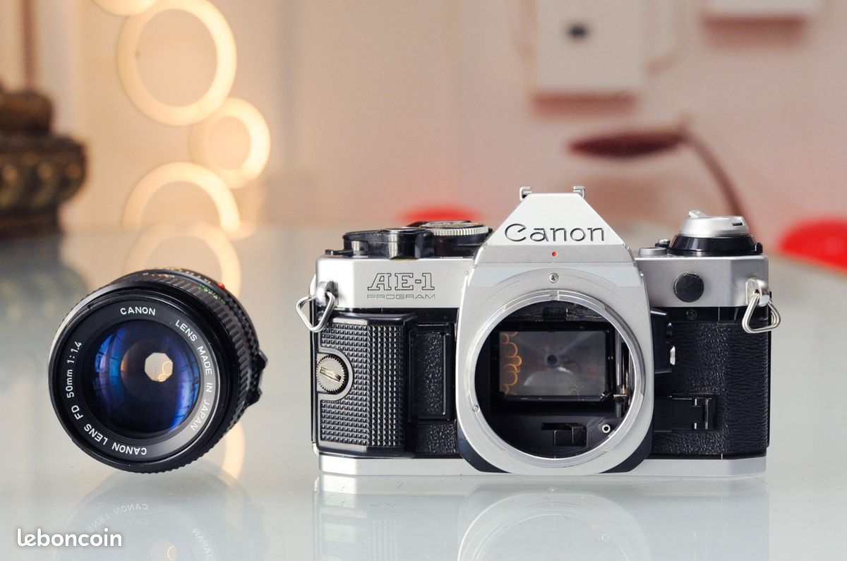 Objectif Canon FD 50mm F/1.4 S.C.C. - Fixe Manuel - Pour AE-1, A1, F1 - Occasion Testé