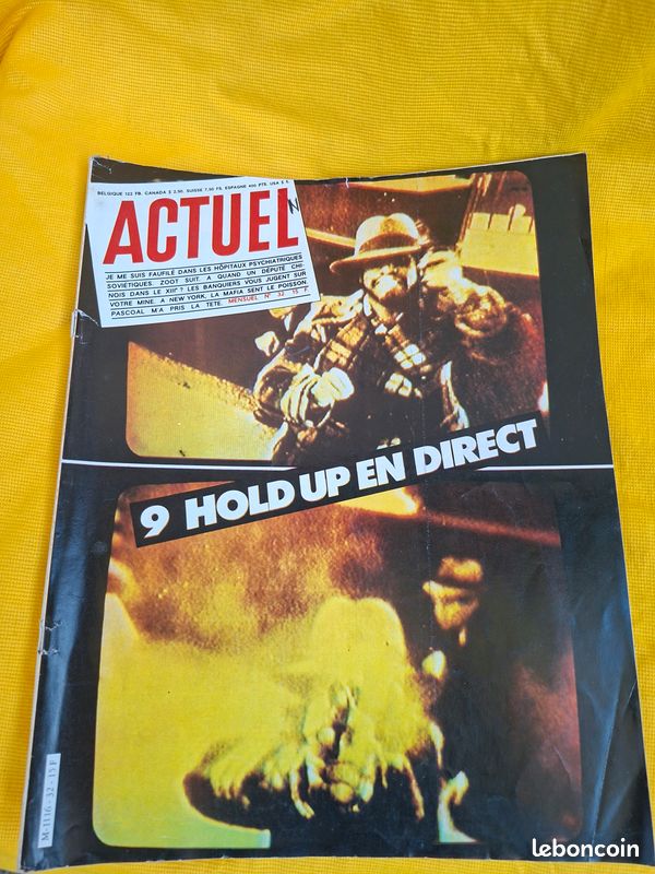 Magazine Actuel N°32 Juin 1982 (image 1)
