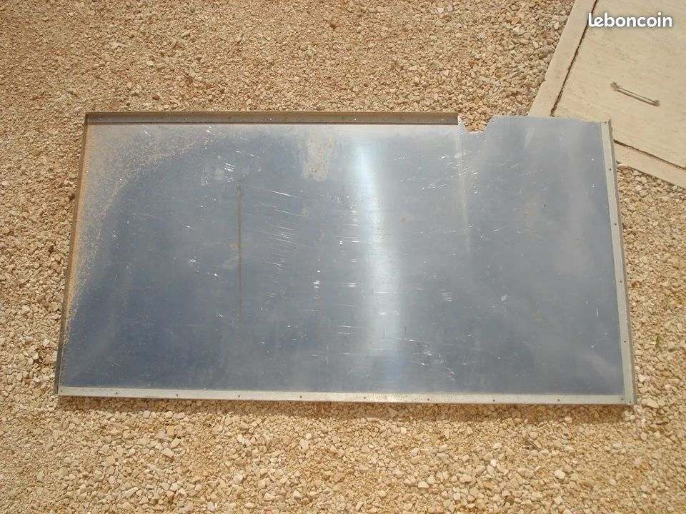 Tôle inox 1 mm, 1 m x 1,85 m (image 1)