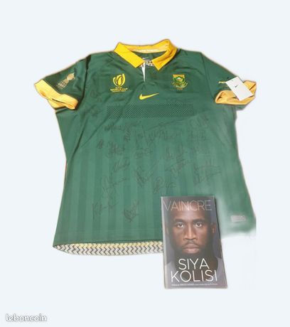 Maillot Rugby Vintage Canterbury Afrique Du Sud – Rare, Taille L, Pour Collectionneurs !