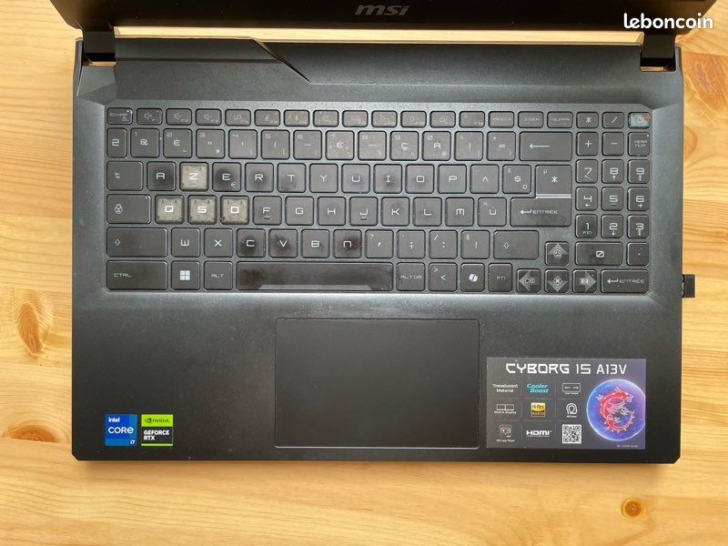 MSI Cyborg 15 A13V + Garantie (image 2)