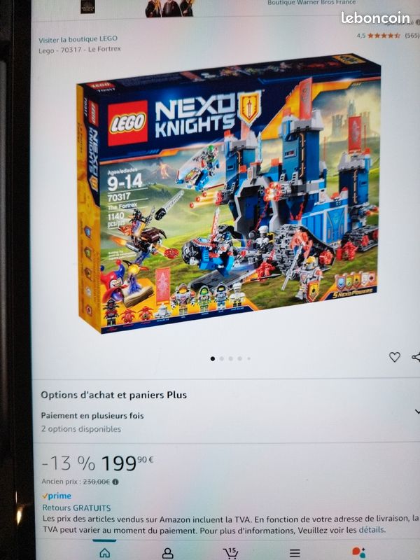 Lego nexo knights le fortrex (image 1)