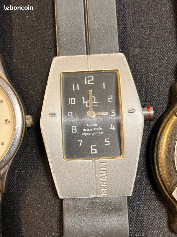 Étui De Montre Homme Vintage Plaqué Chrome - C&E Marshall - Dimensions 10x10x0,2 Mm - Occasion Classique