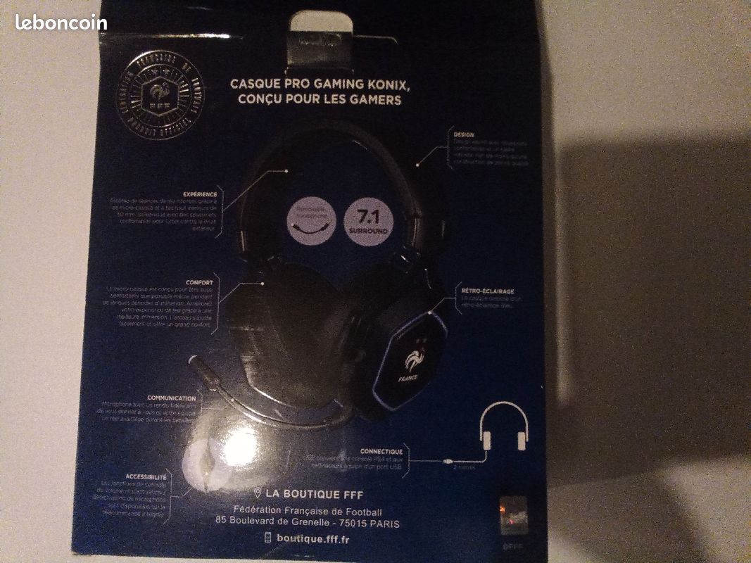 Casque pro gaming pour Switch, PS4 et PC, parfait cadeau 👍👍 (image 2)