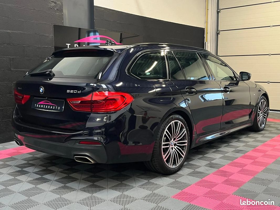 Bmw SERIE 5 TOURING 520 D 2.0 190 ch X DRIVE M SPORT / ENTRETIEN COMPLET BMW / MATRIX LED (image 3)