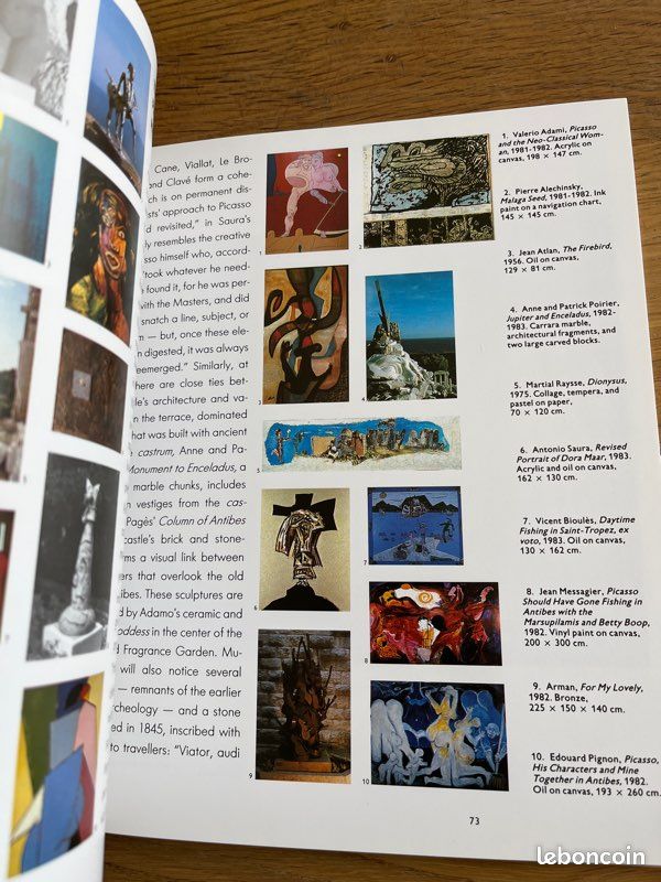 Livre le musée Picasso d Antibes de Daniele Giraudy (image 4)