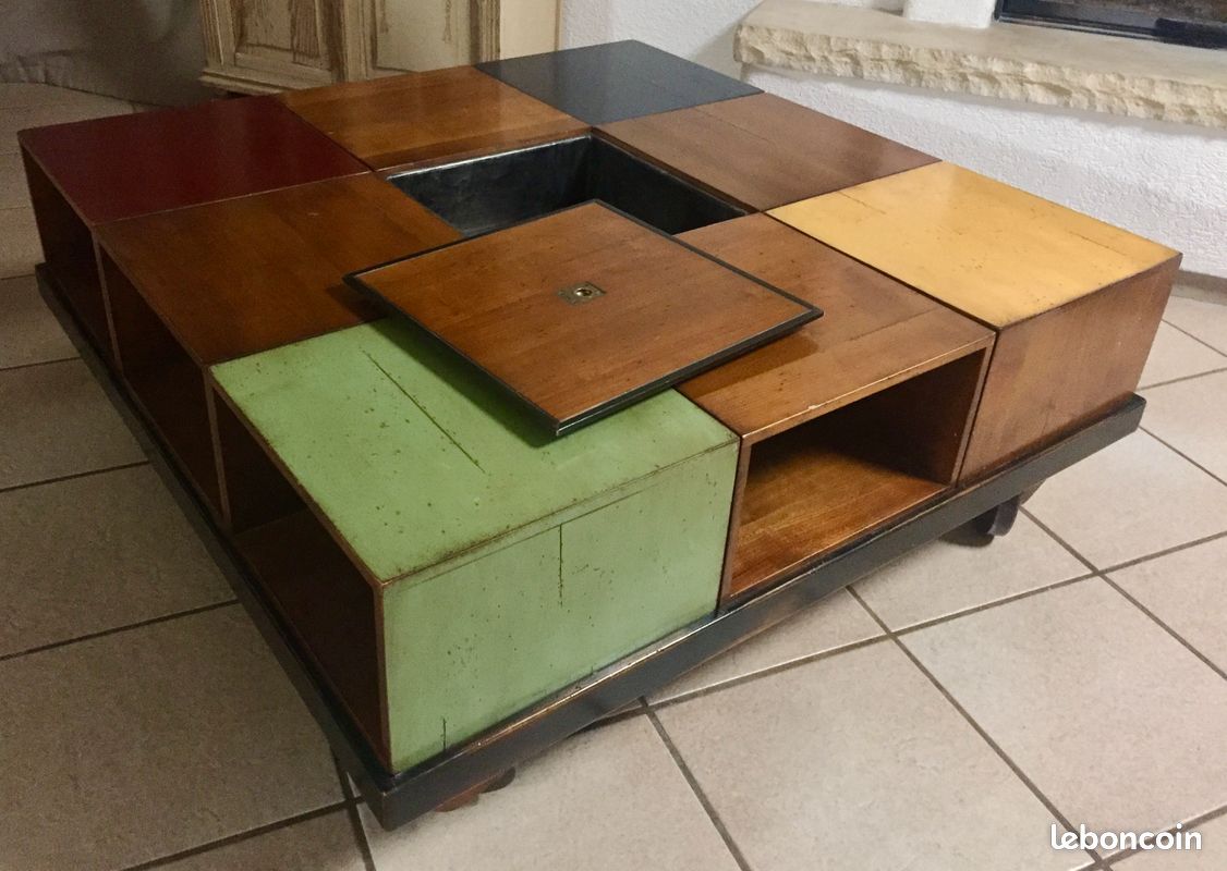 Table Basse Félix Monge Bérouette de Tulipier (image 2)
