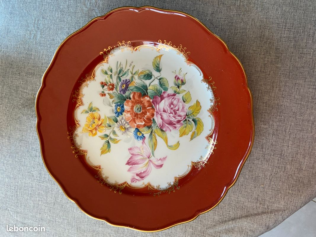 Assiette Porcelaine de Couleuvre (image 1)