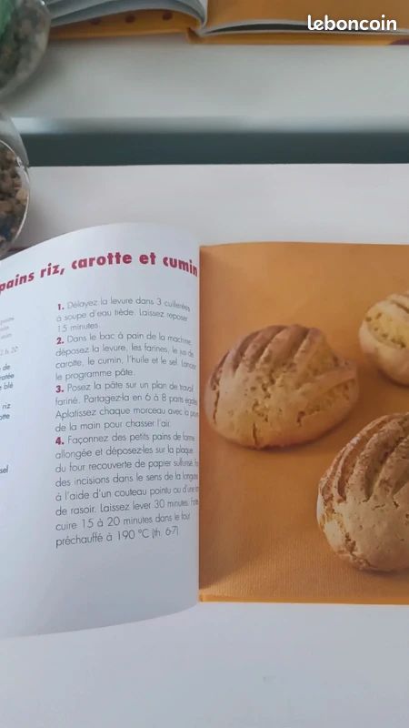 Livre "Pains cho - Salés et sucrés à la machine à pain" (image 7)
