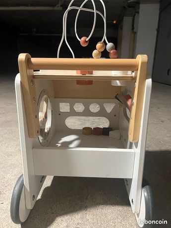 Chariot de marche avec freins en bois Vertbaudet Page 3 : Comparateur, Avis, Prix