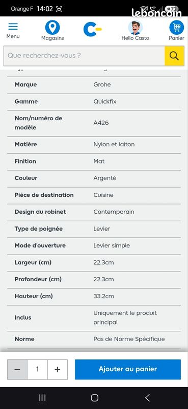Mitigeur (image 6)