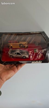 Coffret Solido US vintage de 4 voitures anciennes | Vieille