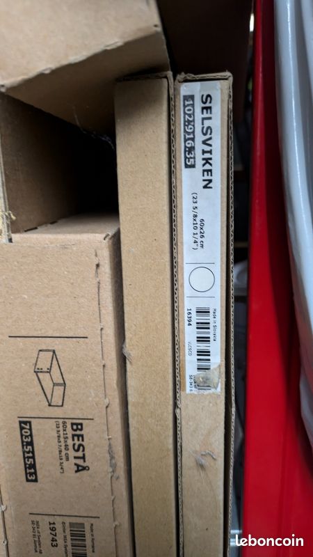 Lot 2 lot 2 tiroirs besta ikea neuf
profitez de la livraison à 0,99 euros avec relais colis (image 2)