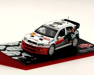 SKODA FABIA WRC J. KOPECKY RALLYE MONTE CARLO 2007 ALTAYA 1:43 8èm SKODA FABIA WRC J. KOPECKY RALLYE MONTE CARLO 2007 ALTAYA 1:43 8èm