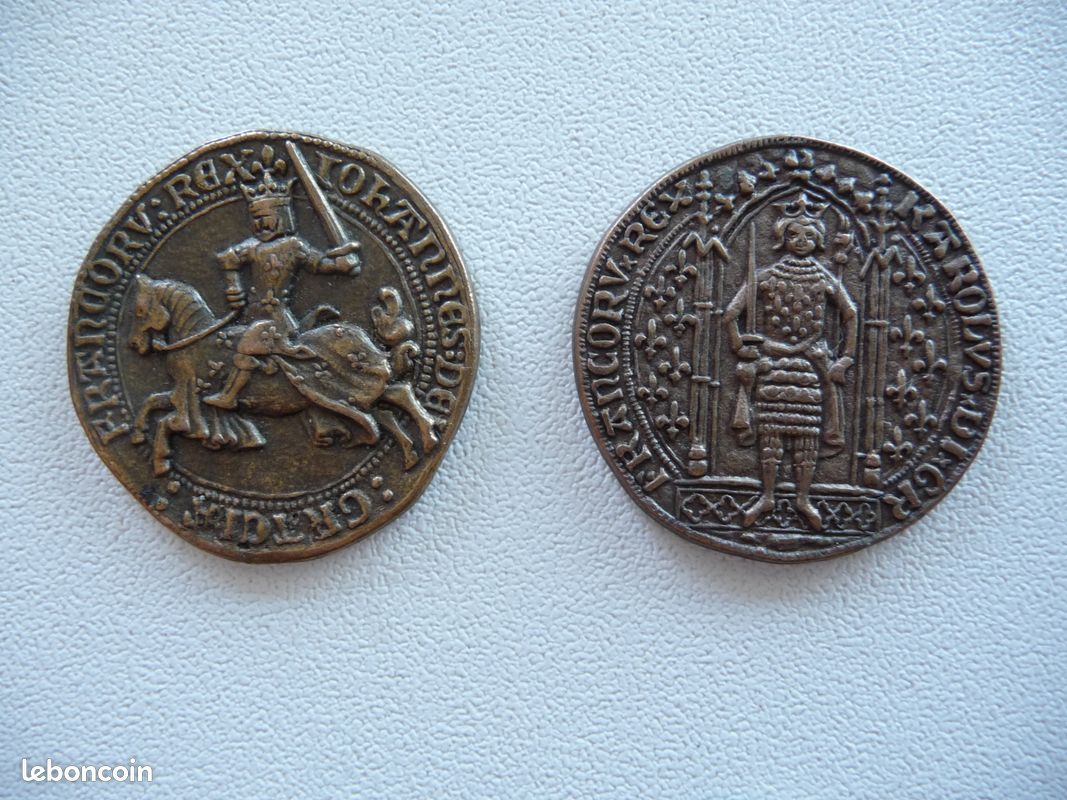 13 jetons Collection BP "Le Trésor des Rois de France" (image 11)