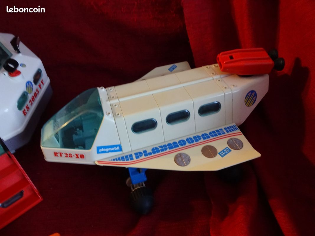 Lot playmobil Theme Espace Geobra 1974 Vintage - Jeux & Jouets