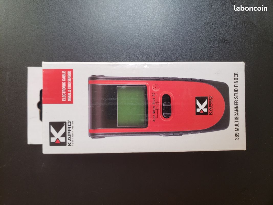 Détecteur KAPRO 389, multiscanner pour métaux, bois, cuivre (image 1)