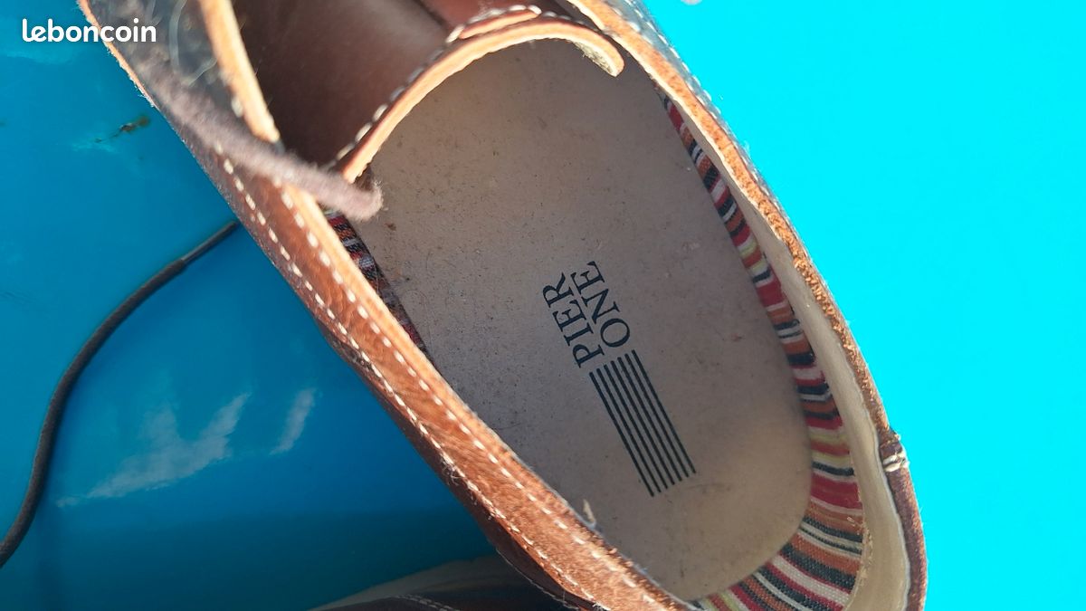 Chaussures de ville Habillée Pier One Cognac 42 Chaussures