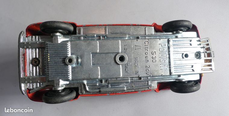 Miniature Polistil 1/25 - Citroën 2CV Raid Afrique - Réf S630 - Occasion