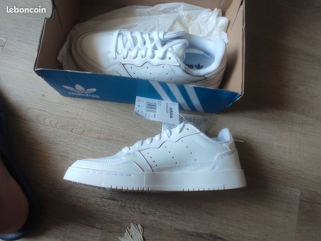Supercourt Blanches Adidas Chaussure Supercourt Basket Adidas