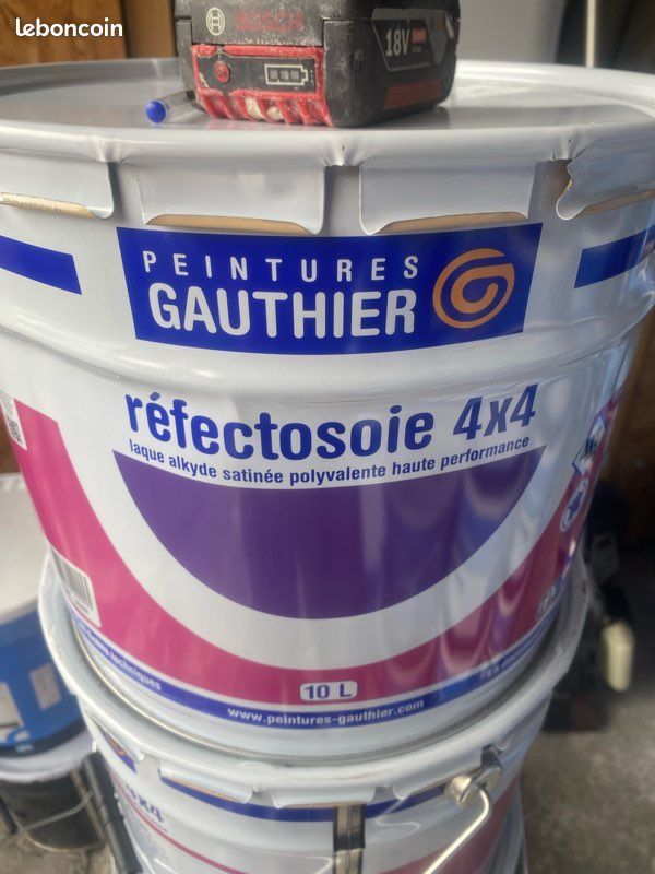 Peinture glycero seigneurie tout support intérieur extérieur bois ferrailles 10 litre (image 1)