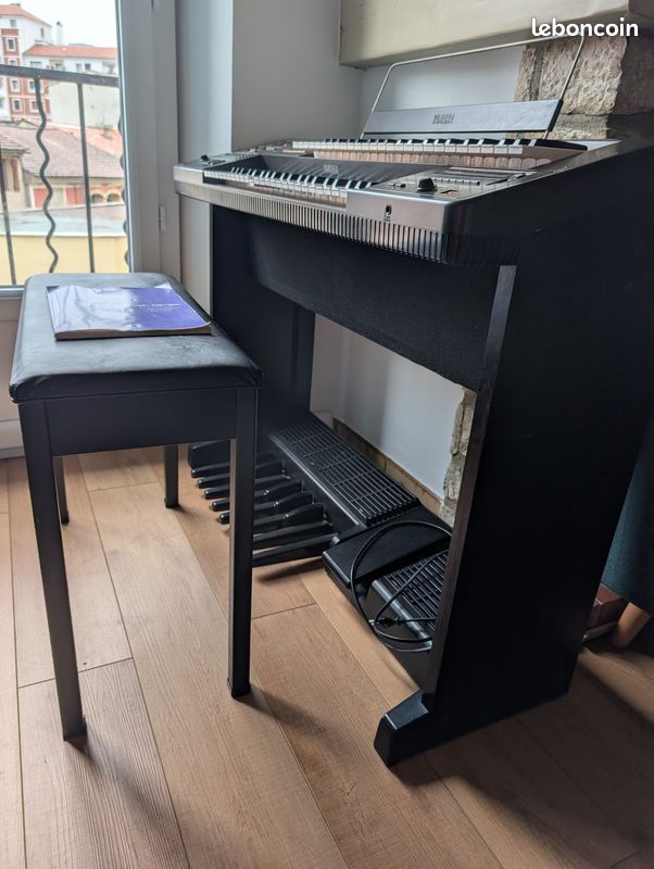 🎹Orgue Yamaha double clavier + banc + pédalier – 50 (image 3)