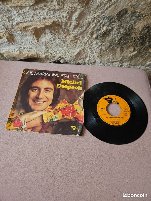 Vinyle Michel Delpech 45T (image 1)