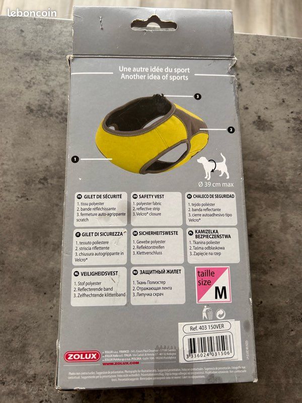Gilet de sécurité Safety Vest chien (image 3)