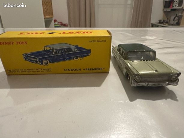 Dinky - Dinky Toys / Atlas - LINCOLN PREMIERE 1958 bleu Noël 2012 réf