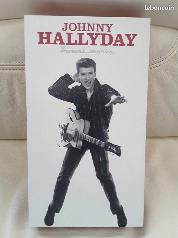 Johnny hallyday "souvenirs, souvenirs" coffret l'intégrale des années vogue tirage limité et numéroté (image 1)
