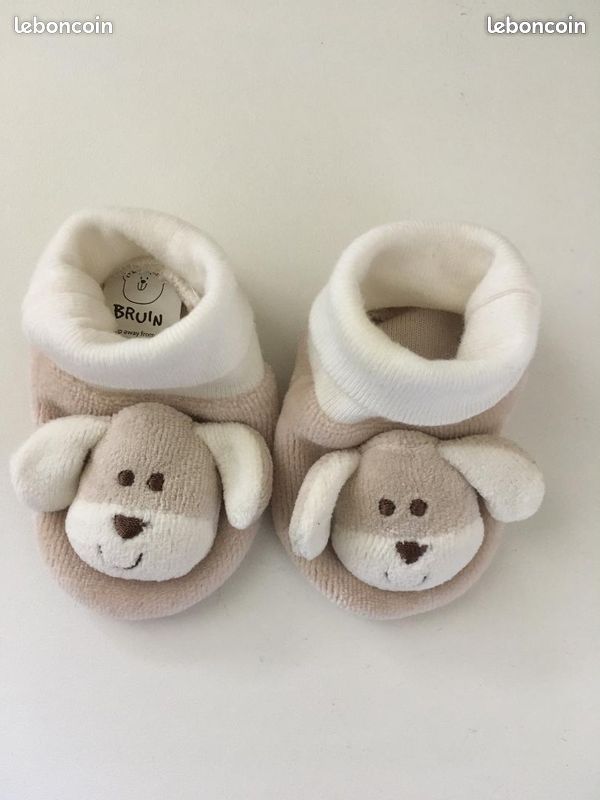 Chaussons bébé BRUIN, 0-3 mois Chaussures