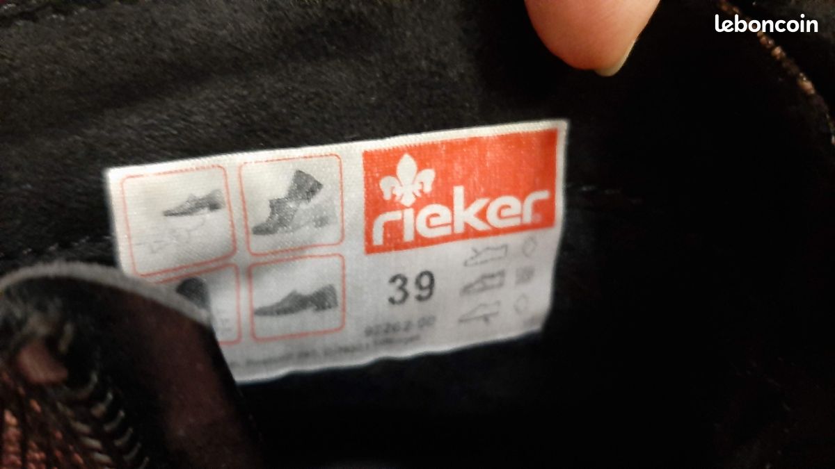 Bottines Rieker - Pointure 38/ 39 - Bon état (image 16)