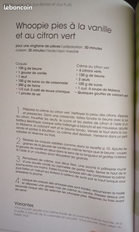 Whoopies - Livre de recettes pour de petits gâteaux originaux (image 4)