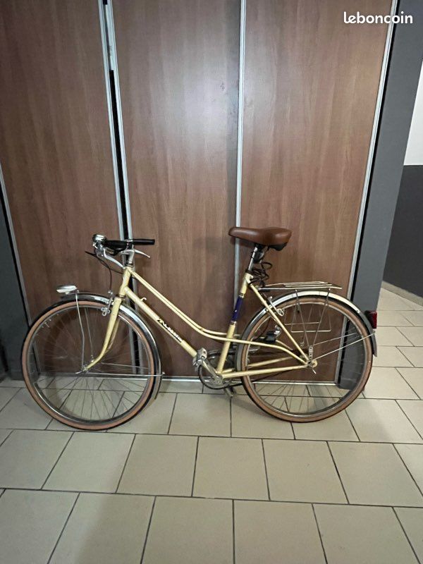 Selle De Vélo Vintage Cuir Lionrone - Pour Bicyclette Femme - Projet Restauration