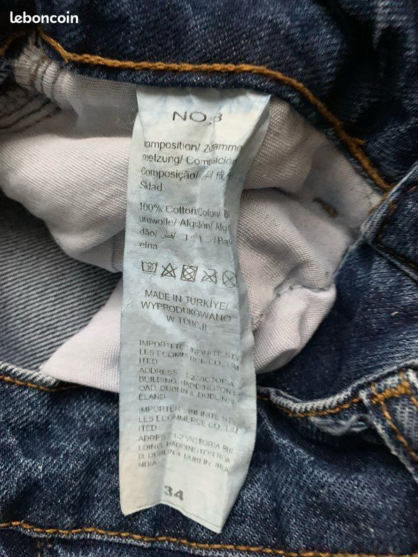 Jean femme marque NO.8 (image 6)