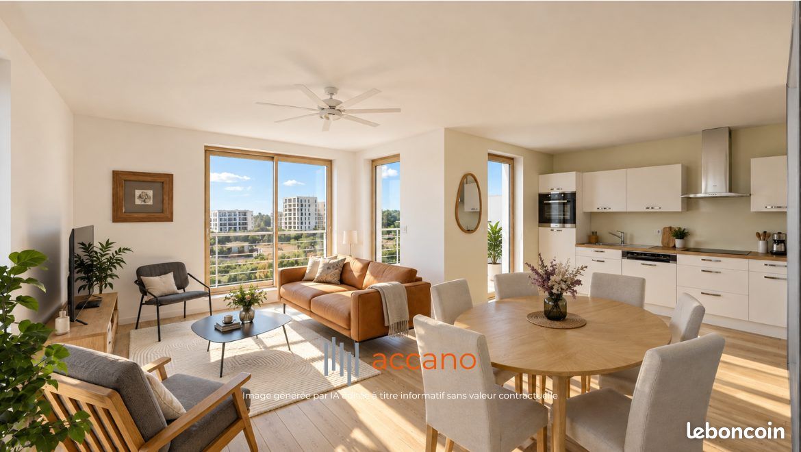 Appartement 5 pièces 105 m² · à Villeurbanne · 105 m² · 494 000 €