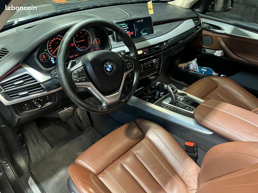 BMW X5 Exclusive - sDrive 25d -7pl F15 - TO - SUIVI - H/K - CAM 360° - HUD - SIEGES CHAUFFAN (image 10)