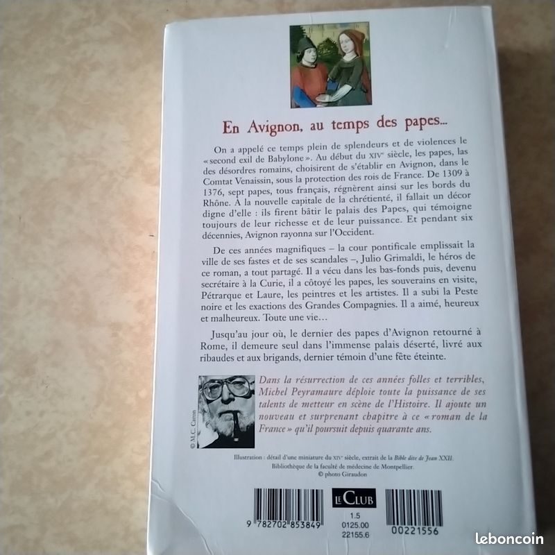 Roman de Michel Peyramaure : la Tour des Anges, tbe (image 2)