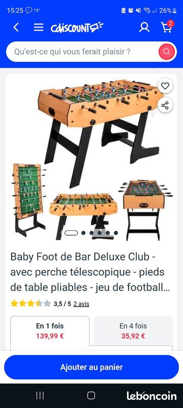 Baby-foot (image 1)