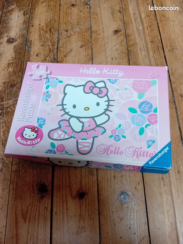Puzzle hello kitty 100 pièces ravensburger (image 1)