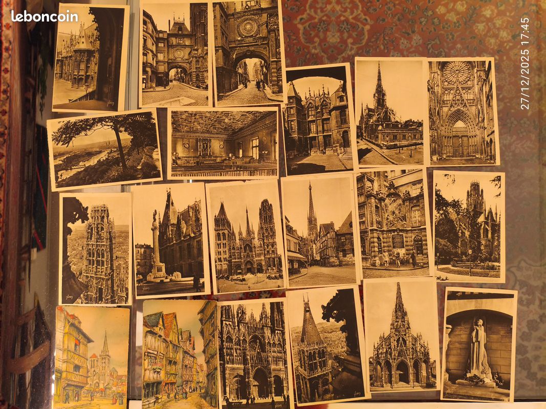 Lot De 27 Photos Anciennes Couleur – Tirages Originaux France 1940-1990