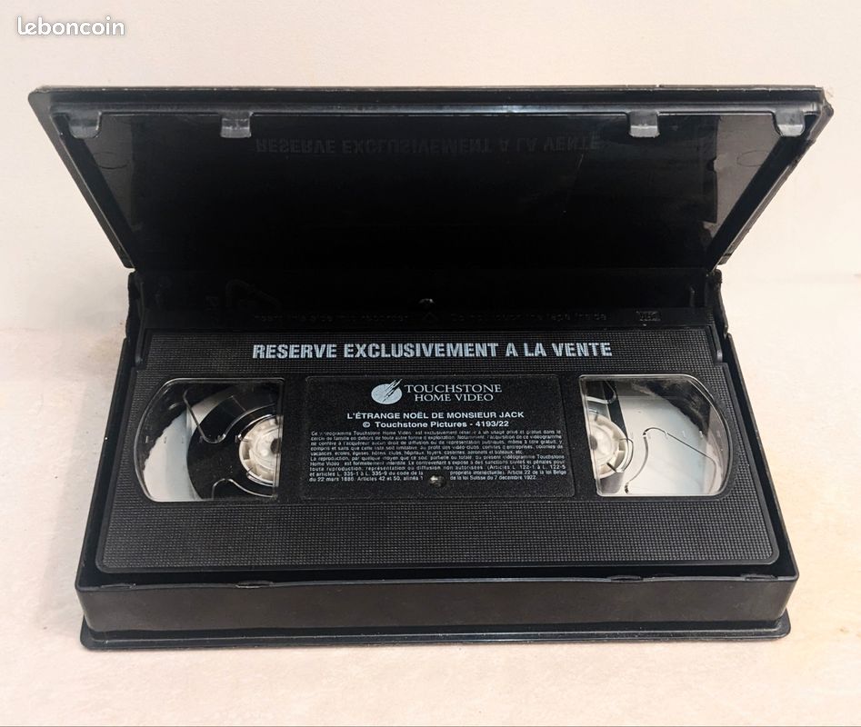 VHS L'Étrange Noël de Monsieur Jack - TIM BURTON (image 3)