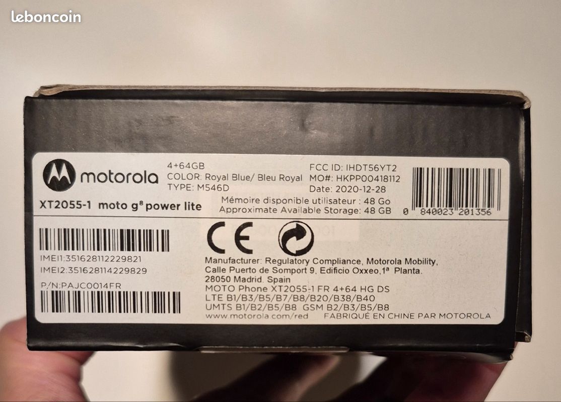 Smartphone Motorola g8 Power Lite (image 4)